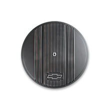 Load image into Gallery viewer, Vintage-Series-Gm-Licensed-Air-Cleaner---Satin-Black-Machined