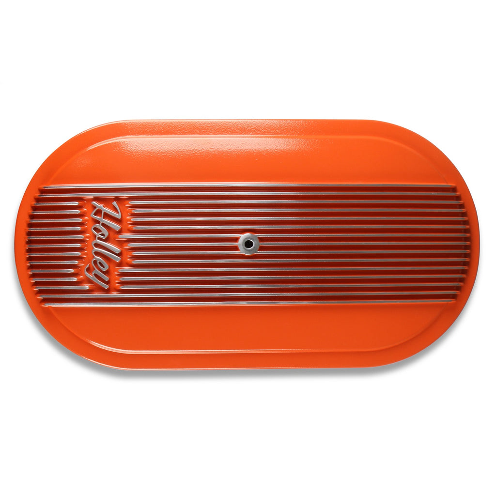 Vintage-Series-Oval-Air-Cleaner---Factory-Orange-Machined