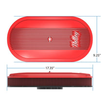 Load image into Gallery viewer, Vintage-Series-Oval-Air-Cleaner---Gloss-Red-Machined