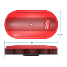Load image into Gallery viewer, Vintage-Series-Oval-Air-Cleaner---Gloss-Red-Machined