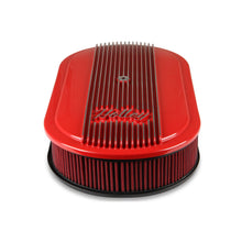 Load image into Gallery viewer, Vintage-Series-Oval-Air-Cleaner---Gloss-Red-Machined