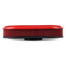 Load image into Gallery viewer, Vintage-Series-Oval-Air-Cleaner---Gloss-Red-Machined