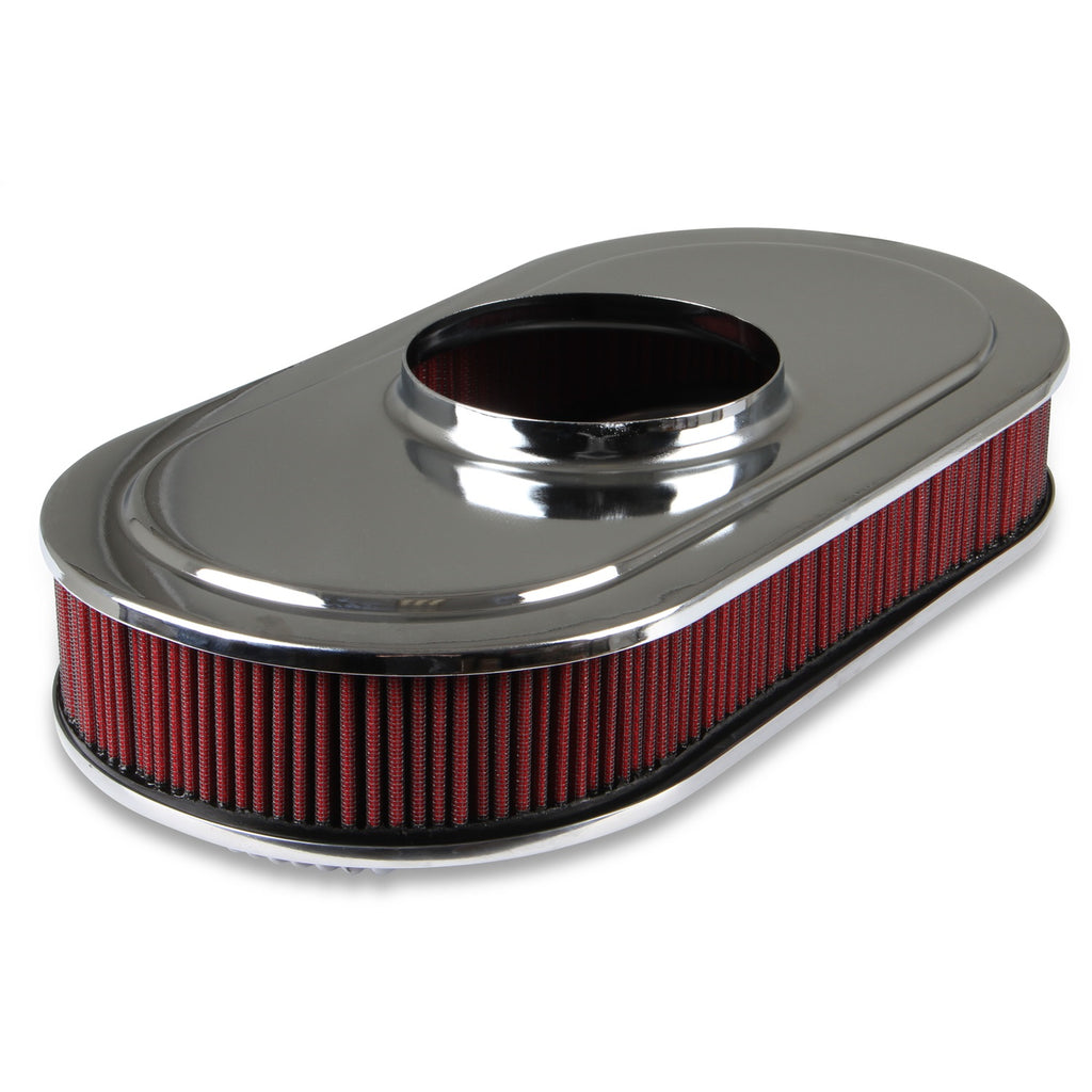 Vintage-Series-Oval-Air-Cleaner---Polished