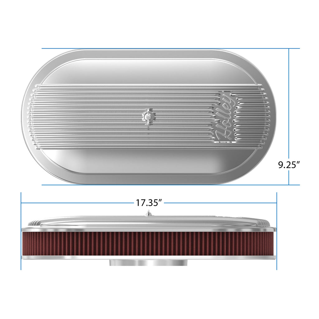 Vintage-Series-Oval-Air-Cleaner---Polished