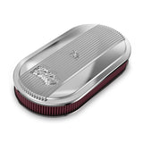 Holley 120-401  Vintage Series Oval Air Cleaner - Polished