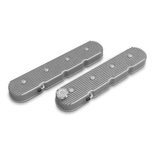 Load image into Gallery viewer, Vintage-Series-Tall-Ls-Finned-Valve-Covers---Natural-Cast