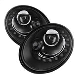 SPYDER 5080929 Projector Headlights - DRL LED - Black