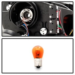 Volkswagen-Golf--Gti-10-13-Version-3-Projector-Headlights---Black-Pro-Yd-Vg10v3r-Drl-Bk