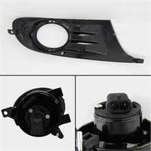 Load image into Gallery viewer, Volkswagen-Golf-Tdi-Tsi-Oem-Style-Fog-Lights-WSwitch-Smoked-Fl-Vg2010-Sm