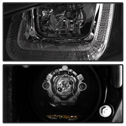 Volkswagen-Golf-Vii-14-16-Projector-Headlights-Drl-Led-Blk-Stripe-Blk-Pro-Yd-Vg15-Blk-Drl-Bk