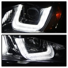 Load image into Gallery viewer, Volkswagen-Golf-Vii-14-16-Projector-Headlights-Drl-Led-Blk-Stripe-Blk-Pro-Yd-Vg15-Blk-Drl-Bk