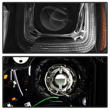 Load image into Gallery viewer, Volkswagen-Golf-Vii-14-16-Projector-Headlights-Drl-Led-Blk-Stripe-Blk-Pro-Yd-Vg15-Blk-Drl-Bk