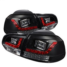 Load image into Gallery viewer, Volkswagen-GolfGti-10-13-Led-Tail-Lights-Black-Alt-Yd-Vg10-Led-Bk