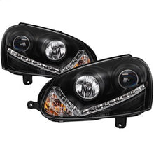 Load image into Gallery viewer, Volkswagen-Gti-06-09Jetta-06-09-Halogen-Model-Only---Drl-Black-Pro-Yd-Vg06-Drl-Bk