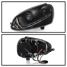 Load image into Gallery viewer, Volkswagen-Gti-06-09Jetta-06-09-XenonHid-Model-Only---Drl-Black-Pro-Yd-Vg06-Hid-Drl-Bk