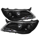 SPYDER 5042651 Projector Headlights - DRL - Black