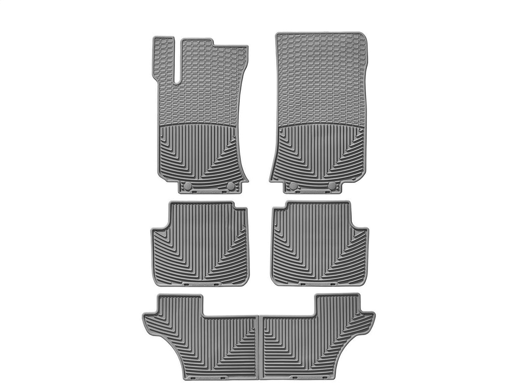 Weathertech W104GR106GR107G All Weather Floor Mats for Select Mercedes-Benz R320, Mercedes-Benz R350, Mercedes-Benz R500, Mercedes-Benz R550, Mercedes-Benz R63 AMG