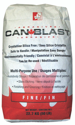 Can Dry W160 Can Blast - Fine Sandblasting Medium - 22.7KG