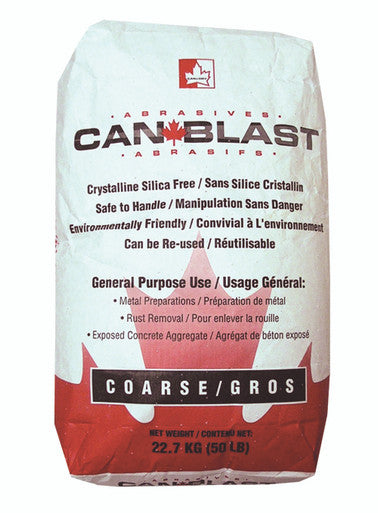 Can Dry W162 Can Blast - Coarse Sandblasting Medium - 22.7Kg