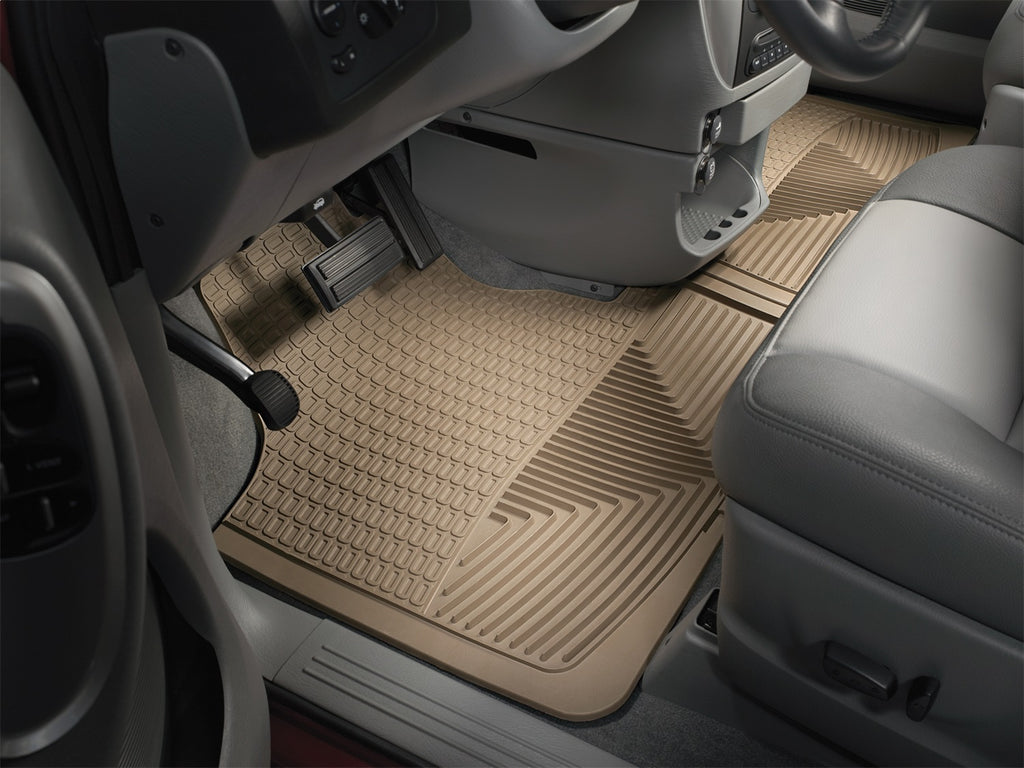Weathertech W16TN All Weather Floor Mats for Select Chrysler Grand Voyager, Chrysler Town & Country, Chrysler Voyager, Dodge Caravan, Dodge Grand Caravan, Plymouth Grand Voyager, Plymouth Voyager