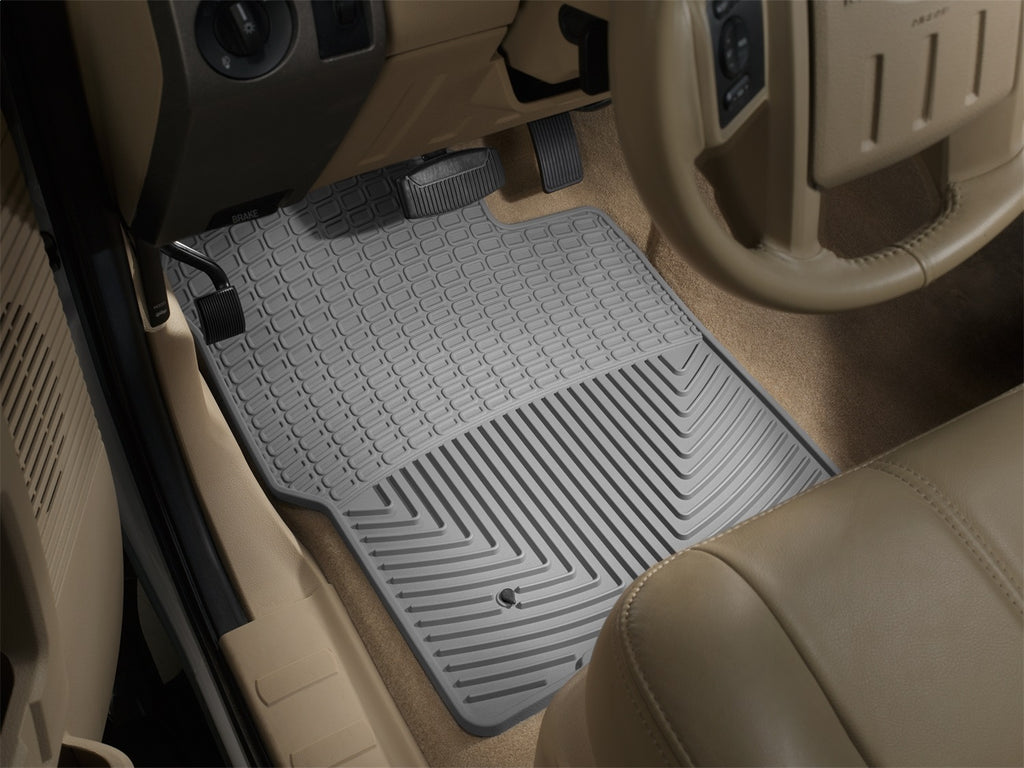 Weathertech W19GR All Weather Floor Mats for Select Ford Excursion, Ford F-250, Ford F-250 Super Duty, Ford F-350 Super Duty, Ford F-450 Super Duty, Ford F-550 Super Duty