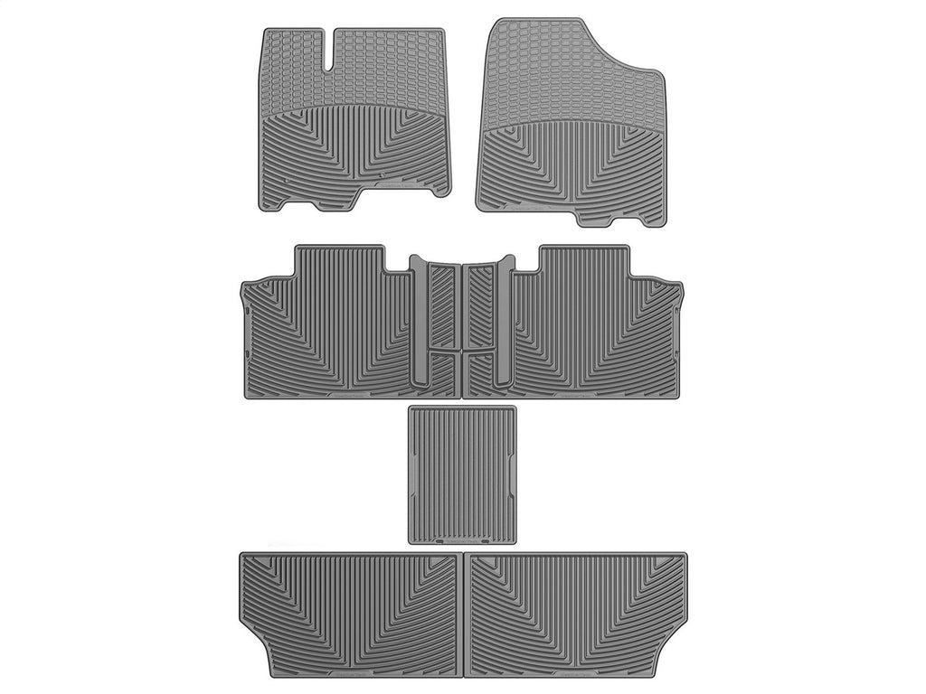 Weathertech WTCG202244247245 All Weather Floor Mats for Select Toyota Sienna