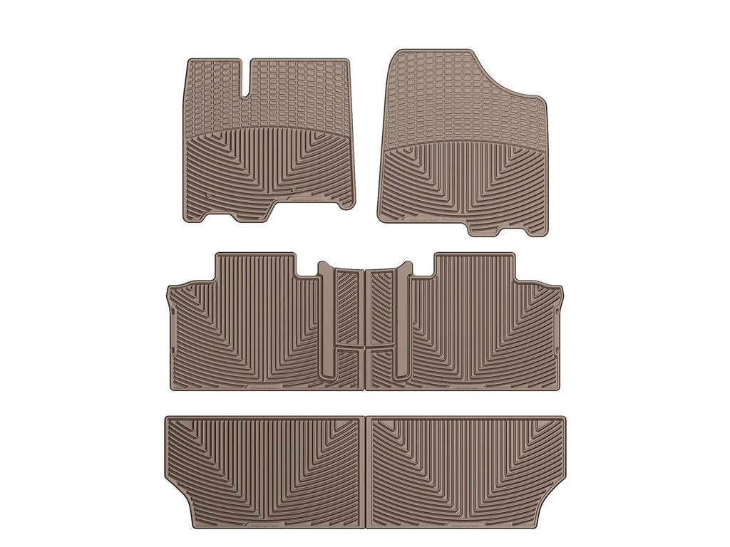 Weathertech WTCT202244245 All Weather Floor Mats for Select Toyota Sienna
