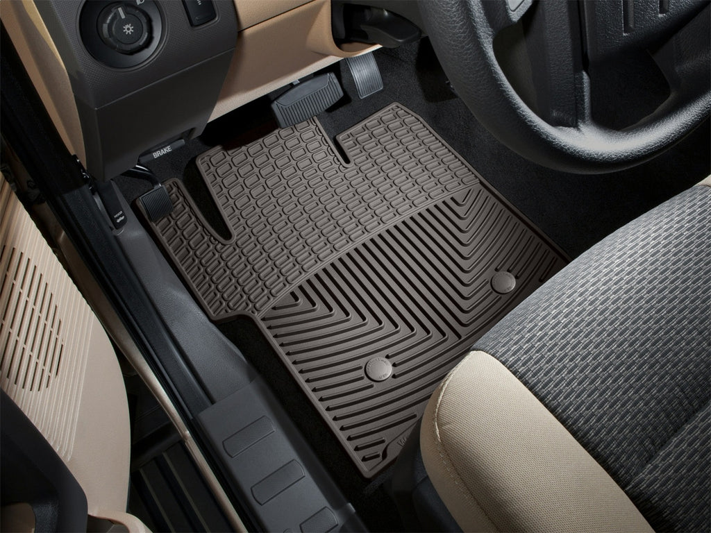 Weathertech W203CO All Weather Floor Mats for Select Ford F-250 Super Duty, Ford F-350 Super Duty, Ford F-450 Super Duty, Ford F-550 Super Duty