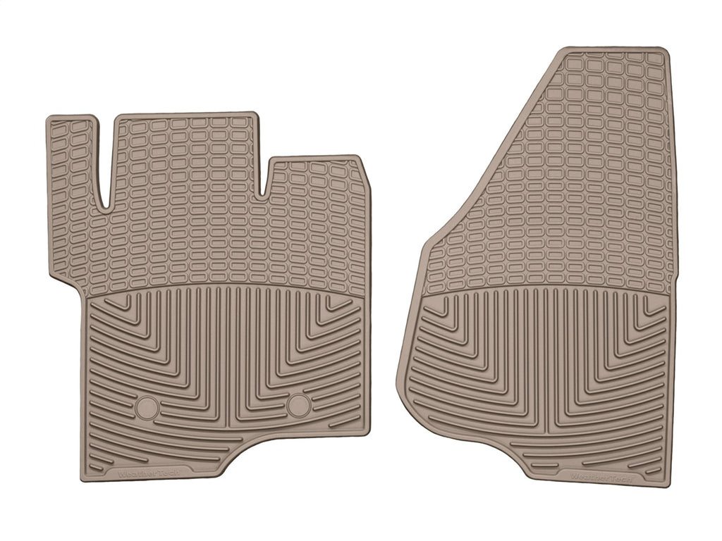 Weathertech W203TN All Weather Floor Mats for Select Ford F-250 Super Duty, Ford F-350 Super Duty, Ford F-450 Super Duty, Ford F-550 Super Duty