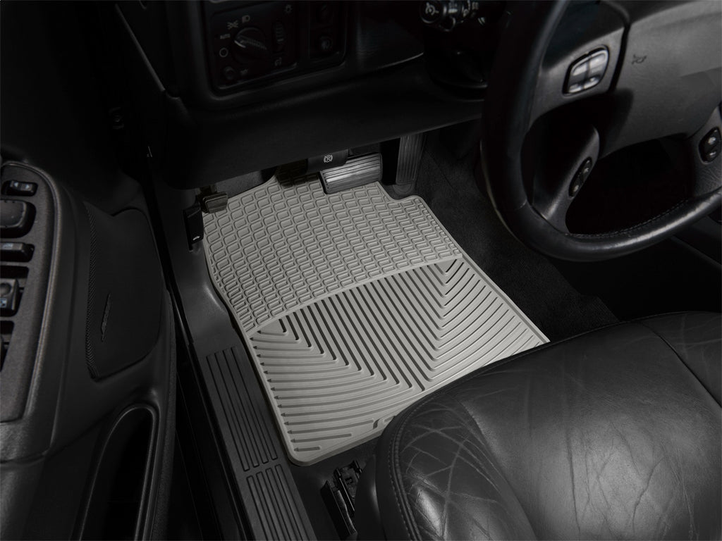 Weathertech W26GR All Weather Floor Mats for Select Cadillac Escalade, Cadillac Escalade ESV, Cadillac Escalade EXT, Chevrolet Avalanche 1500, Chevrolet Avalanche 2500, Chevrolet Silverado 1500, Chevrolet Silverado Classic, Chevrolet Silverado HD,