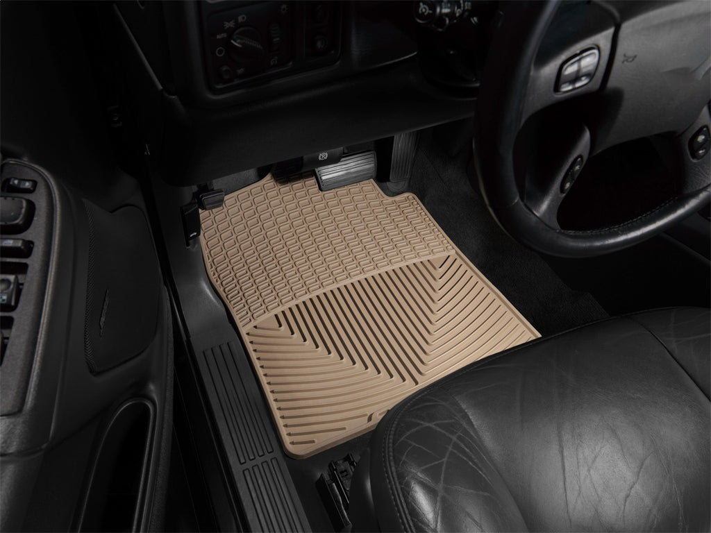 Weathertech W26TN All Weather Floor Mats for Select Cadillac Escalade, Cadillac Escalade ESV, Cadillac Escalade EXT, Chevrolet Avalanche 1500, Chevrolet Avalanche 2500, Chevrolet Silverado 1500, Chevrolet Silverado Classic, Chevrolet Silverado HD,