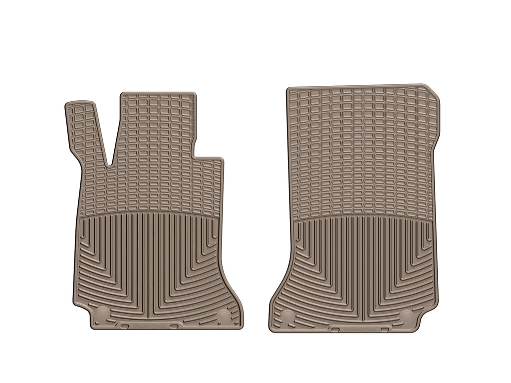 Weathertech W287TN All Weather Floor Mats for Select Mercedes-Benz C230, Mercedes-Benz C250, Mercedes-Benz C300, Mercedes-Benz C350, Mercedes-Benz C63 AMG, Mercedes-Benz E350, Mercedes-Benz E400, Mercedes-Benz E550