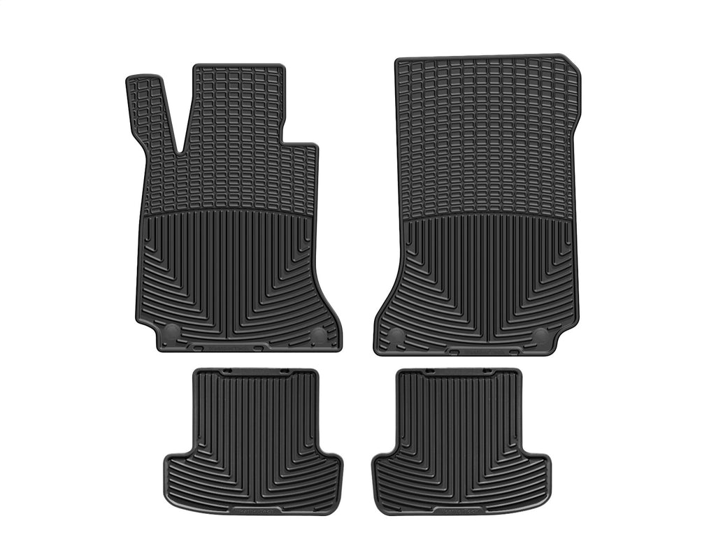 Weathertech MB C207 B All Weather Floor Mats for Select Mercedes-Benz E350, Mercedes-Benz E400, Mercedes-Benz E550