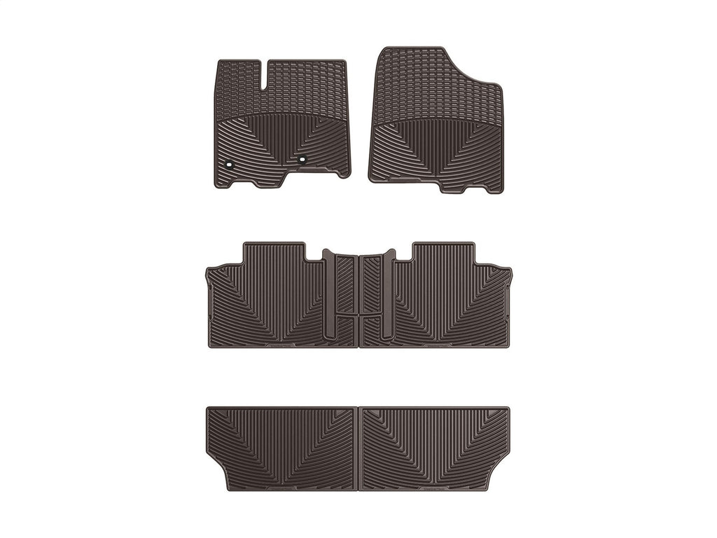 Weathertech WTCC292244245 All Weather Floor Mats for Select Toyota Sienna
