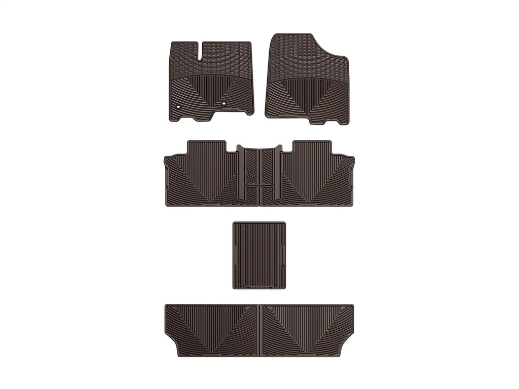 Weathertech WTCC292244247245 All Weather Floor Mats for Select Toyota Sienna