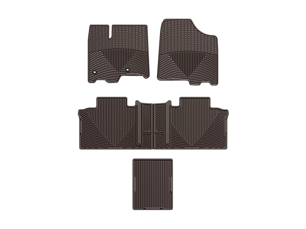 Weathertech WTCC292244247 All Weather Floor Mats for Select Toyota Sienna