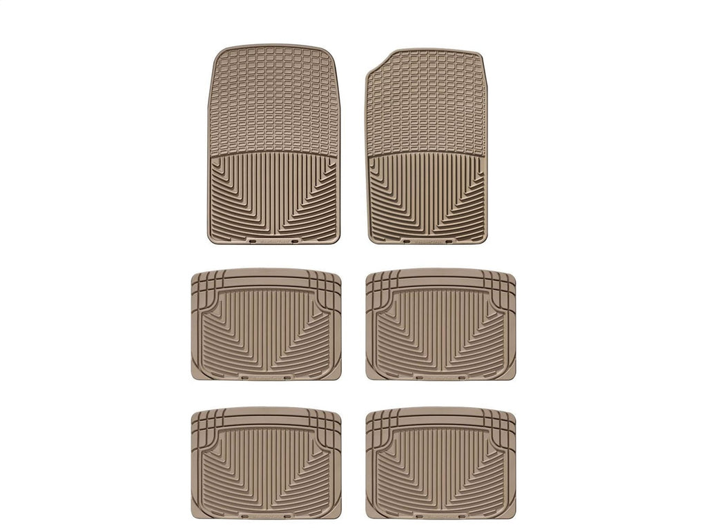 Weathertech W38TNW20TNW20TN All Weather Floor Mats for Select Ford Expedition, Lincoln Navigator