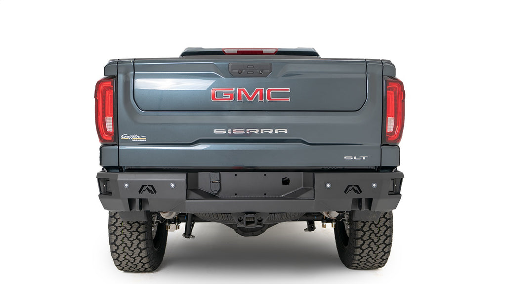 Fab Fours CS19-W4051-1 Premium Rear Bumper for Select Chevrolet Silverado 1500, Chevrolet Silverado LTD, GMC Sierra 1500, GMC Sierra Limited