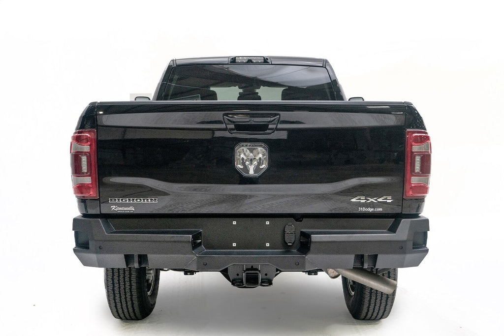 Fab Fours DR19-W4451-B Premium Rear Sensor Bumper for Select Ram 2500, Ram