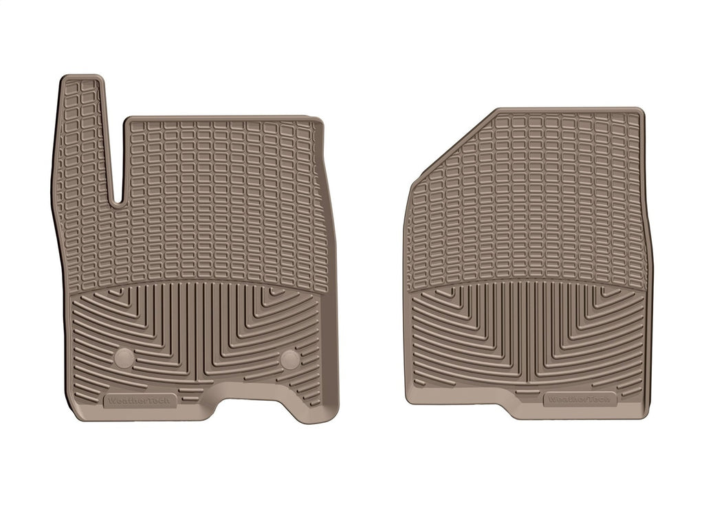 Weathertech W489TN All Weather Floor Mats for Select Chevrolet Silverado 1500, Chevrolet Silverado LTD, Chevrolet Silverado HD, Chevrolet Silverado HD, Chevrolet Silverado EV, GMC Sierra 1500, GMC Sierra Limited, GMC Sierra HD, GMC Sierra HD
