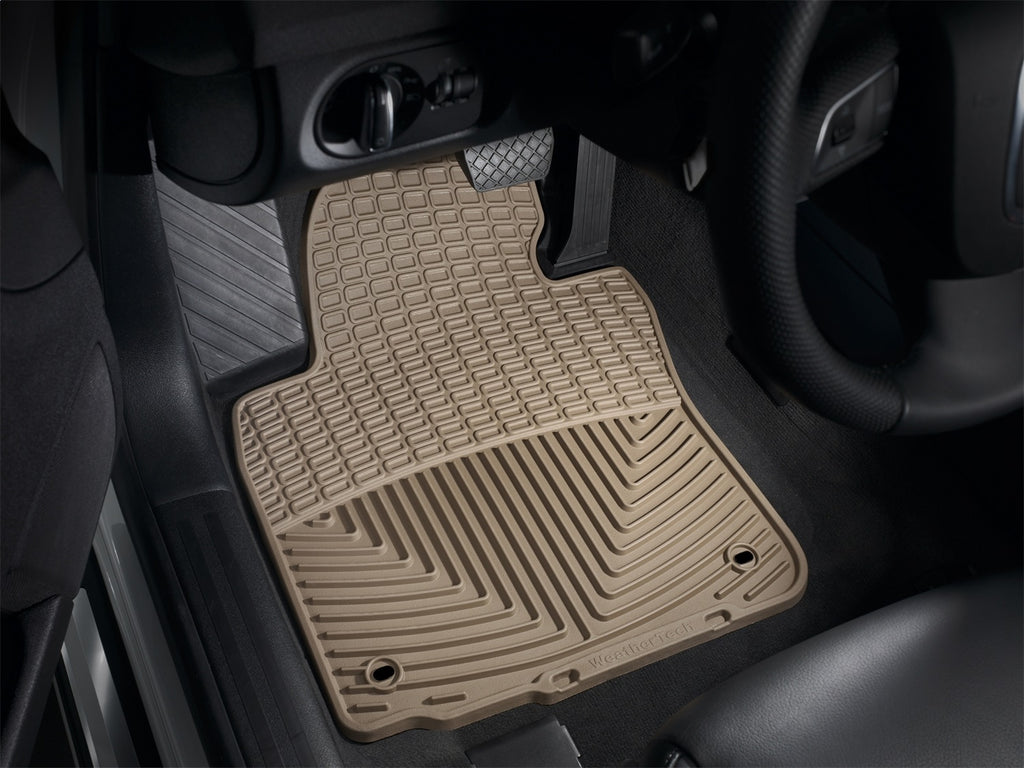 Weathertech W53TN All Weather Floor Mats for Select Volkswagen CC, Volkswagen Eos, Volkswagen GTI, Volkswagen Golf, Volkswagen Golf R, Volkswagen Jetta, Volkswagen Passat, Volkswagen R32, Volkswagen Rabbit