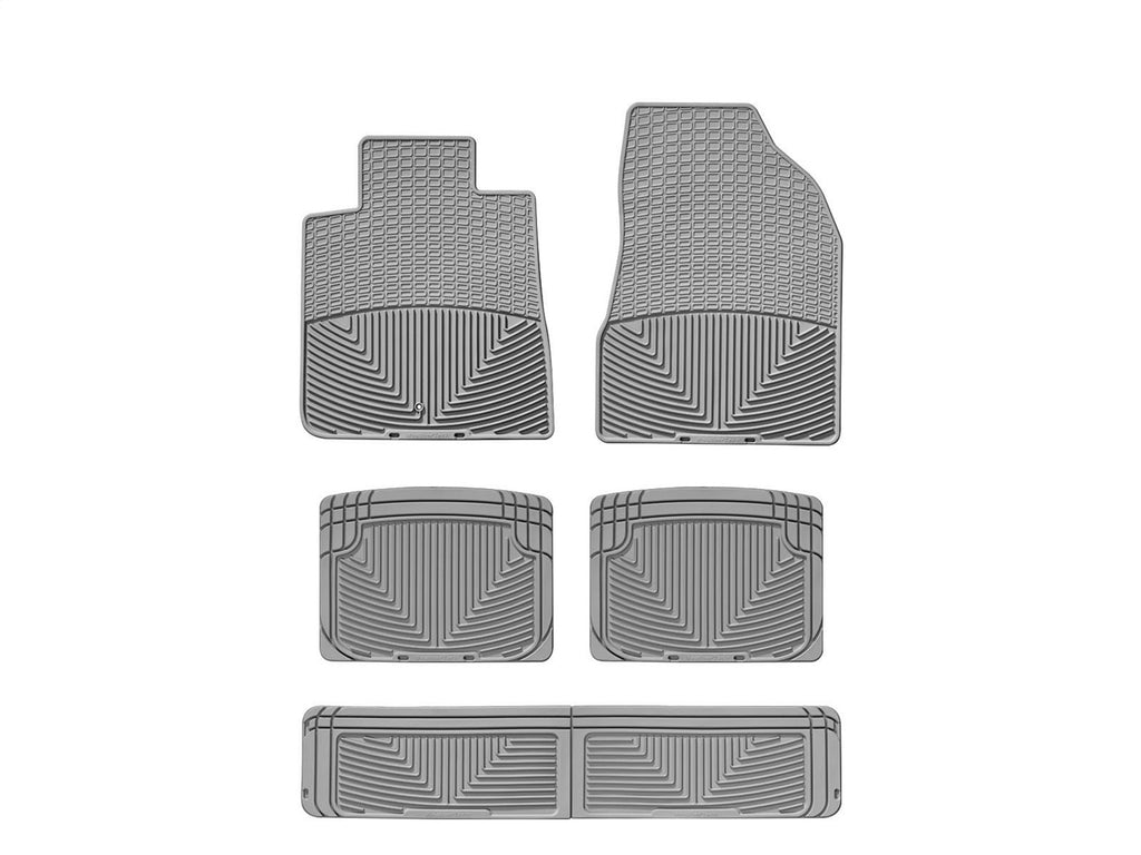 Weathertech W68GRW20GRW60GR All Weather Floor Mats for Select Buick Enclave, Chevrolet Traverse, GMC Acadia, GMC Acadia Limited, Saturn Outlook
