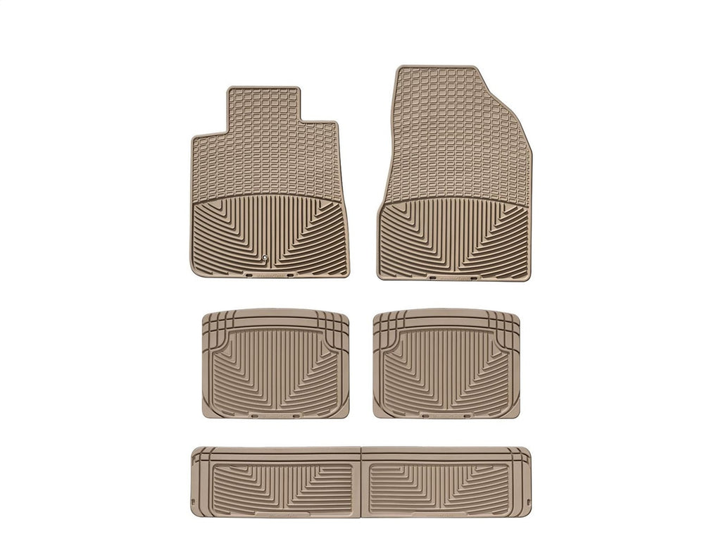 Weathertech W68TNW20TNW60TN All Weather Floor Mats for Select Buick Enclave, Chevrolet Traverse, GMC Acadia, GMC Acadia Limited, Saturn Outlook