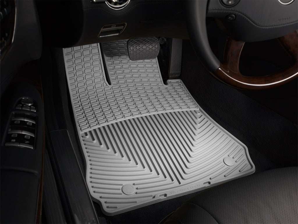 Weathertech W73GR All Weather Floor Mats for Select Mercedes-Benz CL550, Mercedes-Benz CL600, Mercedes-Benz CL63 AMG, Mercedes-Benz CL65 AMG, Mercedes-Benz S350, Mercedes-Benz S400, Mercedes-Benz S450, Mercedes-Benz S550, Mercedes-Benz S600,