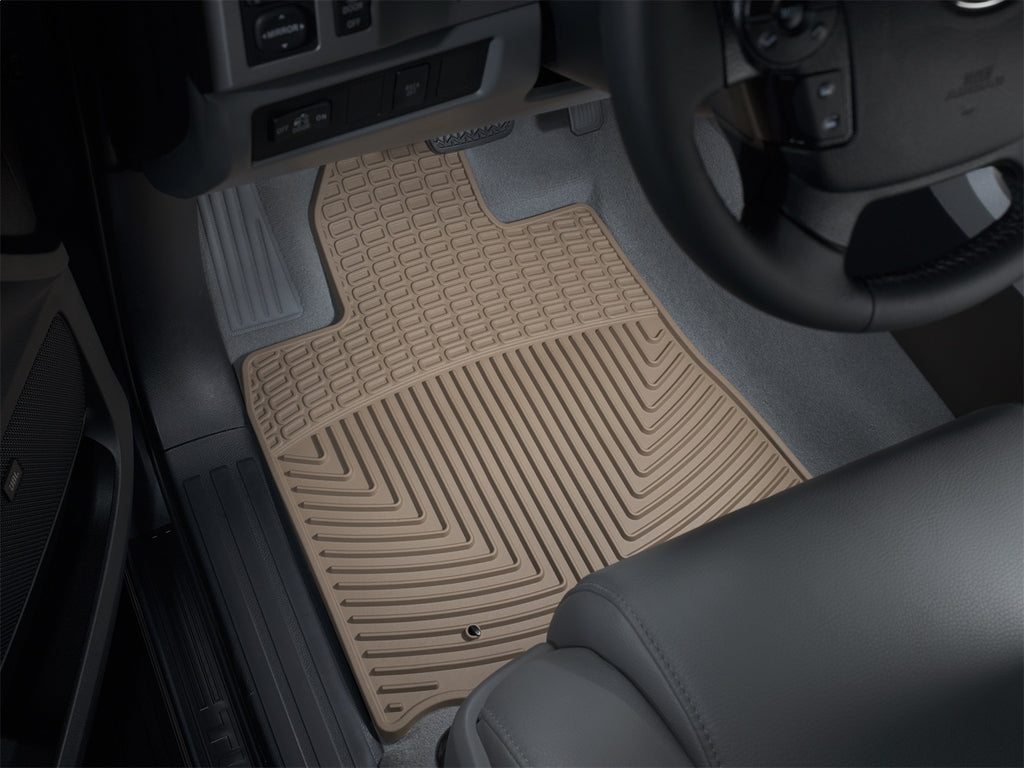 Weathertech W76TN All Weather Floor Mats for Select Toyota Sequoia, Toyota Tundra
