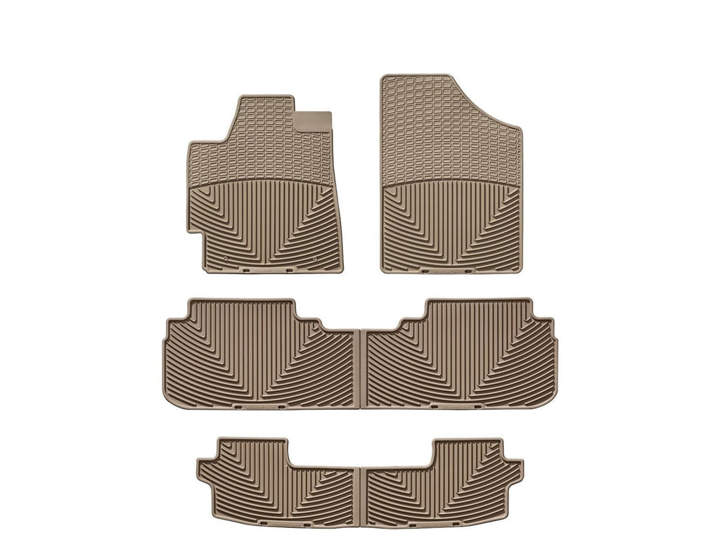 Weathertech WTCT086121122 All Weather Floor Mats for Select Toyota Highlander