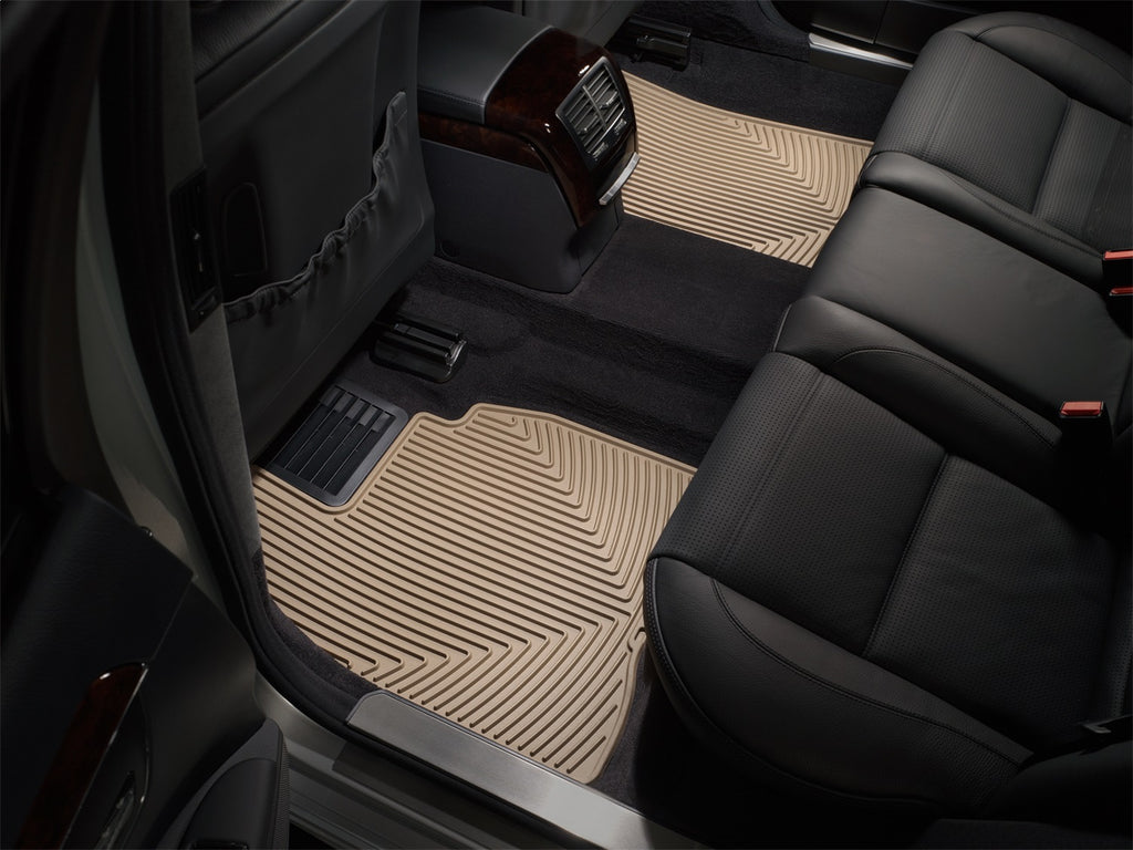 Weathertech W95TN All Weather Floor Mats for Select Mercedes-Benz S350, Mercedes-Benz S400, Mercedes-Benz S450, Mercedes-Benz S550, Mercedes-Benz S600, Mercedes-Benz S63 AMG, Mercedes-Benz S65 AMG