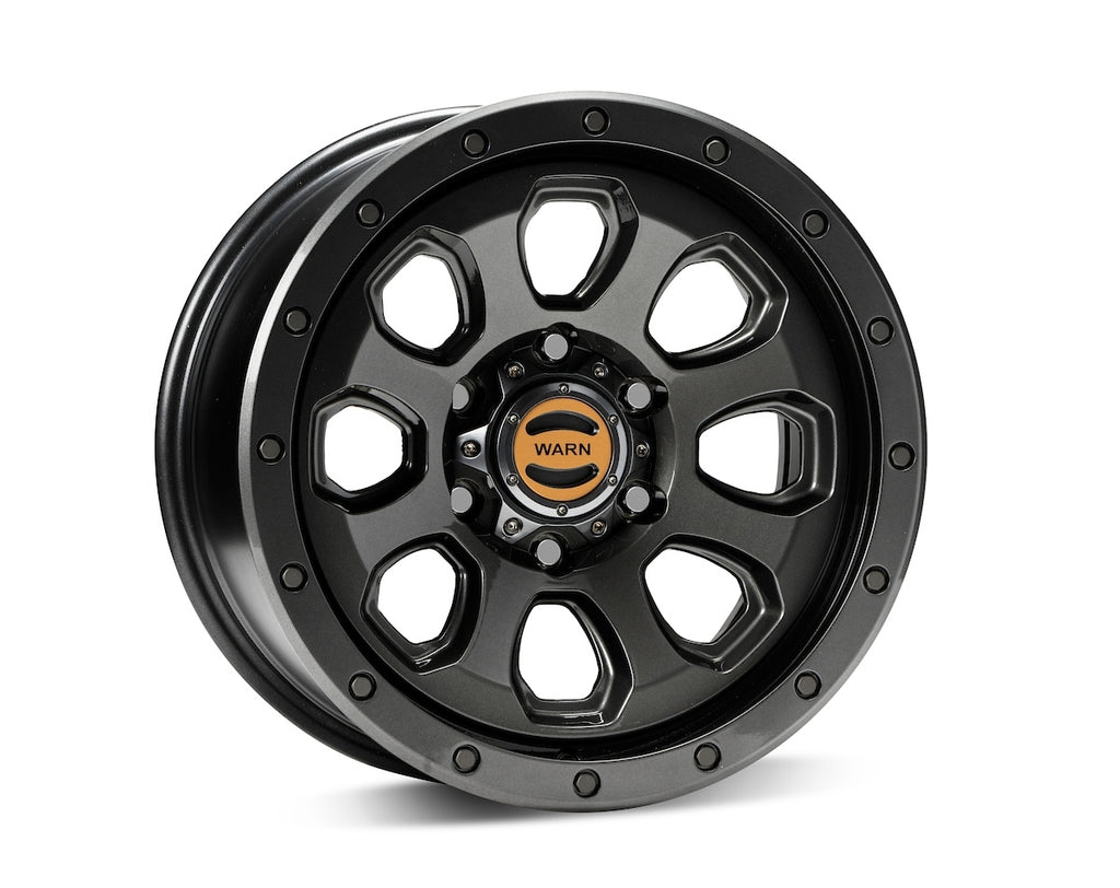 WARN 104485 Wheel 17x8.5 Moonsault Black 6x5.5/6x139.7mm