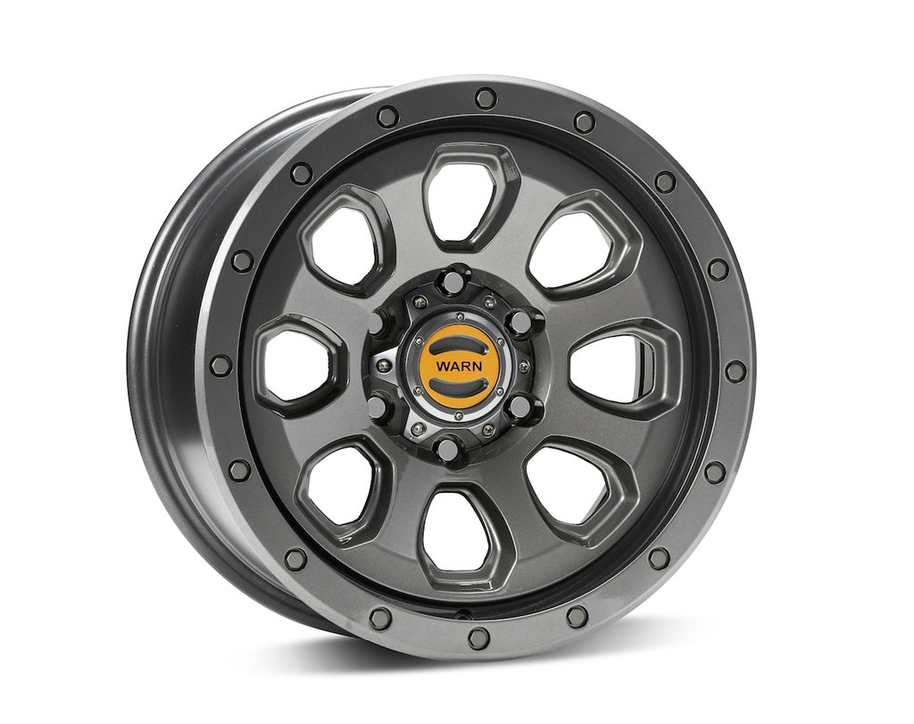 WARN 104486 Wheel 17x8.5 Moonsault Gunmetal 6x5.5/6x139.7mm