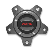 Load image into Gallery viewer, WARN 106684 Center Cap Gunmetal With Red Warn